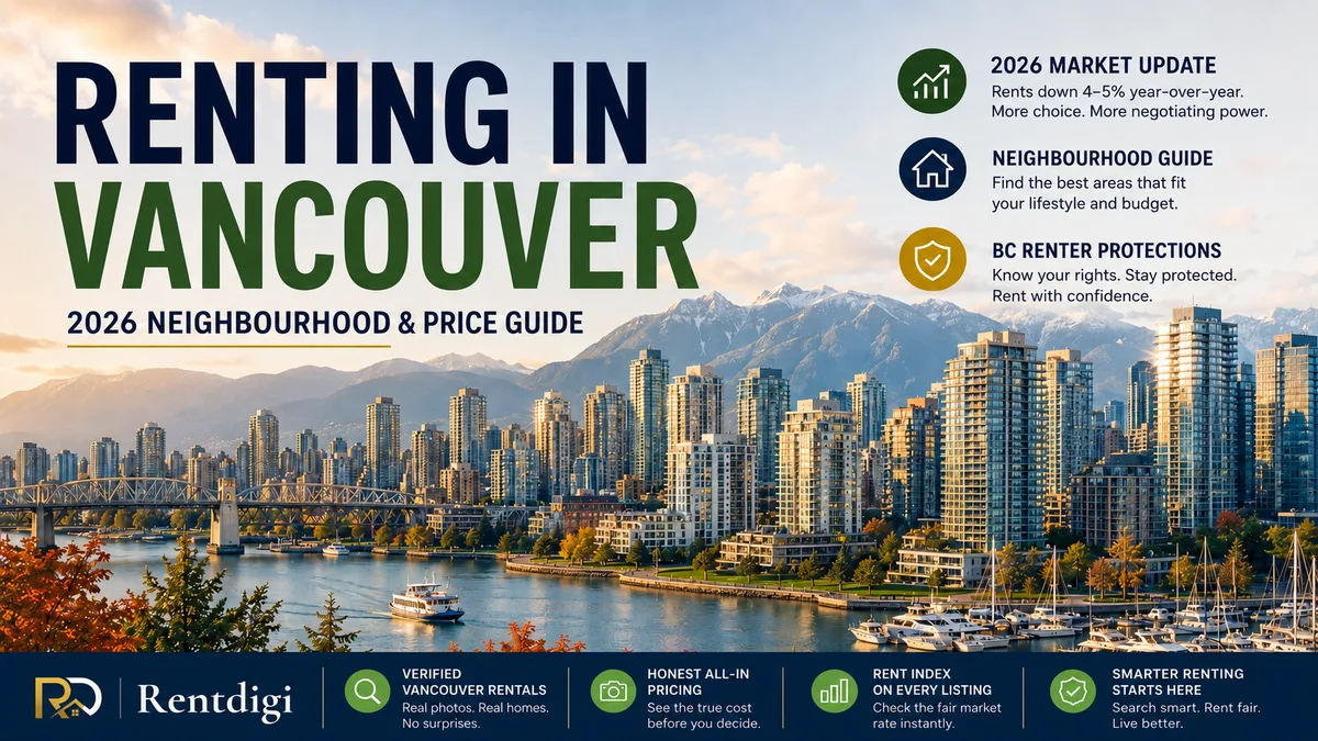 BC renter protections in 2026 — 2.3% rent increase cap and deposit limits